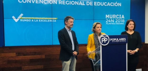 Martí­nez-Cachá: !La Región está dispuesta a liderar un Pacto Educativo, desde del consenso, que es lo que nuestro paí­s necesita!