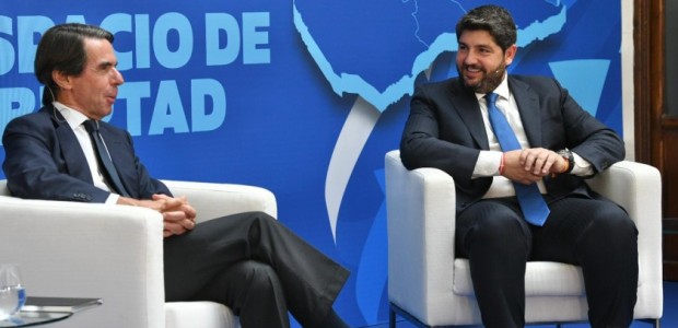 Aznar, López Miras, economía