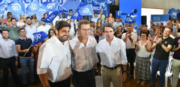 PP, López Miras, Aznar, Feijoo