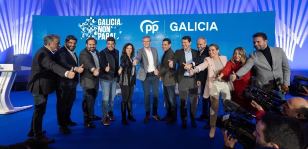 López Miras: “Que gane el PP y Alfonso Rueda en Galicia es importante para la Región de Murcia y toda España”