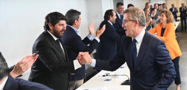 López Miras destaca que el PP ha quintuplicado sus apoyos en Cataluña gracias al respaldo del votante de centro