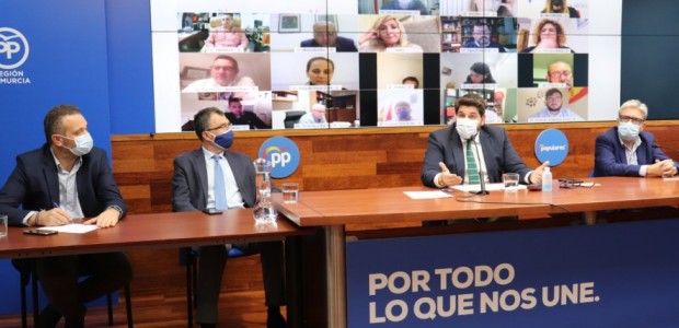 Joaquí­n Segado: !Los ciudadanos de la Región han apreciado la gestión de la pandemia de López Miras sin tintes ideológicos y de la mano de los expertos!