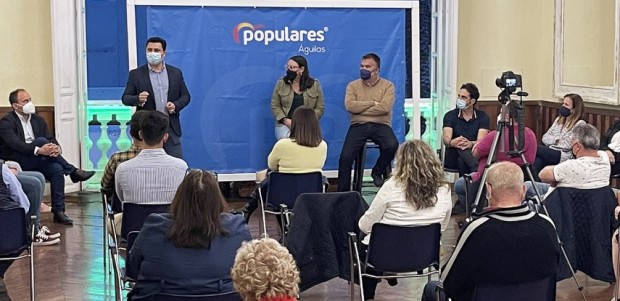 Luengo inicia en íguilas una ronda de encuentros de trabajo con las juntas locales del PP