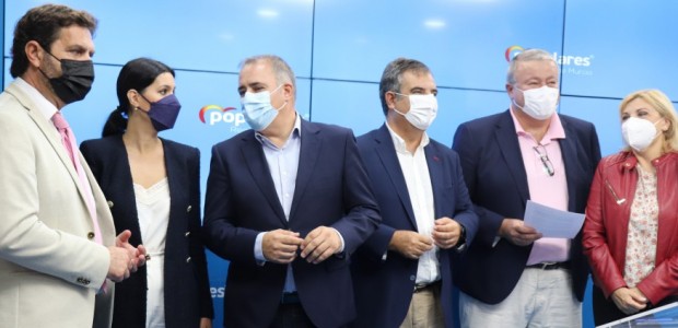 El PP anuncia que plantará cara a los PGE más !dañinos! y pide a los socialistas murcianos que no vuelvan a agachar la cabeza ante Sánchez
