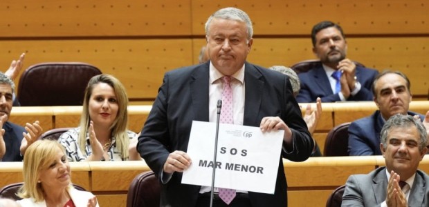 Bernabé: “Jamás podrán detener la voluntad, el afán y el compromiso del PP por recuperar el Mar Menor”